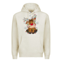 Christmas Reindeer Premium Hoodie | Teevron