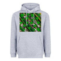 Heather Grey st patricks western brush strokes Heavyweight Hoodie - Artiststas