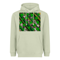 Matcha st patricks western brush strokes Heavyweight Hoodie - Artiststas