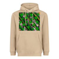 Mushroom st patricks western brush strokes Heavyweight Hoodie - Artiststas