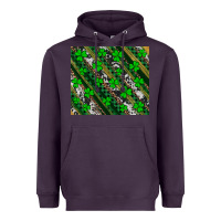 Plum st patricks western brush strokes Heavyweight Hoodie - Artiststas