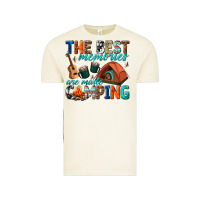 Vintage Arctic the best memories are made camping Vintage Tee - texasbilliewilder
