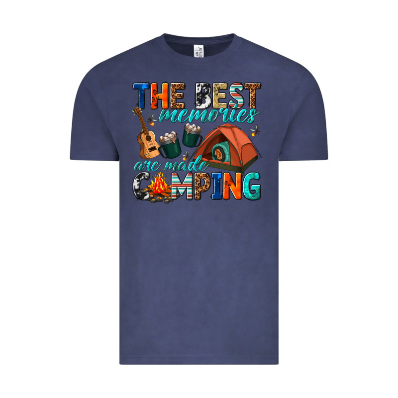 The Best Memories Are Made Camping Vintage Tee by texasbilliewilder | Teevron