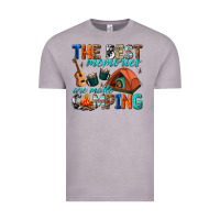 Vintage Zinc the best memories are made camping Vintage Tee - texasbilliewilder