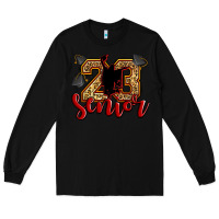 Black senior 2023 Long Sleeve Tee - Zillion Design Studio