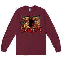Burgundy senior 2023 Long Sleeve Tee - Zillion Design Studio