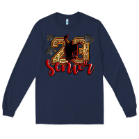 Navy senior 2023 Long Sleeve Tee - Zillion Design Studio