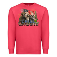 Cardinal chill the fourth out cows 4th july america Premium Sweatshirt - NancyCooperArtShop