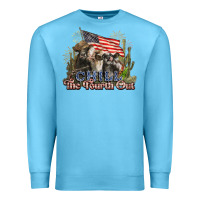 Chill The Fourth Out Cows 4th July America Premium Sweatshirt | Teevron