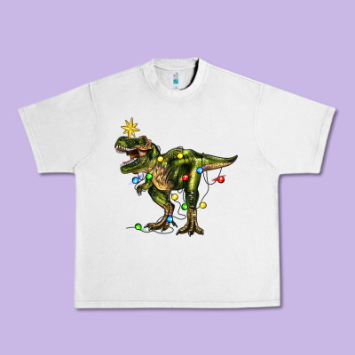 Urban Heavy Tee tree rex christmas