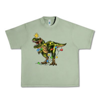Oil Green tree rex christmas Urban Heavy Tee - Zillion Design Studio