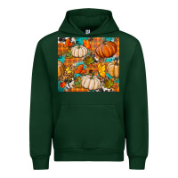 Forest Green fall pumpkin tumbler Urban Hoodie - BundleAndBundleShop