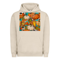 Pigment French Oak fall pumpkin tumbler Urban Hoodie - BundleAndBundleShop