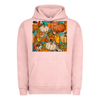Pigment Salmon fall pumpkin tumbler Urban Hoodie - BundleAndBundleShop
