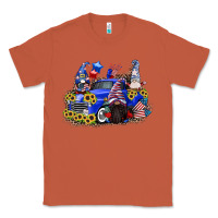 Copper 4th of July gnomes with truck Classic Tee - CowGirlArtShop