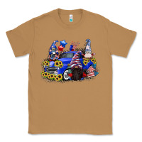 Toasted Coconut 4th of July gnomes with truck Classic Tee - CowGirlArtShop