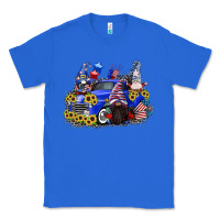 True Royal 4th of July gnomes with truck Classic Tee - CowGirlArtShop