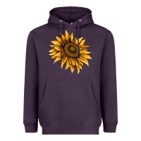 Plum sunflower Heavyweight Hoodie - AdoDesignShop