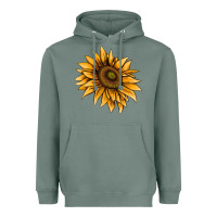 Sage sunflower Heavyweight Hoodie - AdoDesignShop