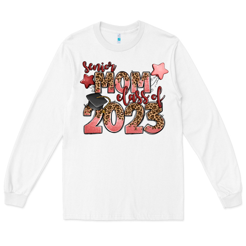 Senior Mom Class Of 2023 Long Sleeve Tee by Zillion Design Studio | Teevron