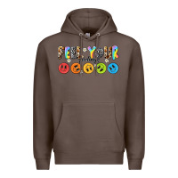 Coffee feel your feelings Premium Hoodie - NancyCooperArtShop