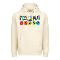 Sandshell feel your feelings Premium Hoodie - NancyCooperArtShop