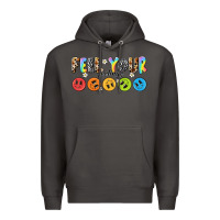 Smoke feel your feelings Premium Hoodie - NancyCooperArtShop