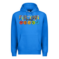 True Royal feel your feelings Premium Hoodie - NancyCooperArtShop