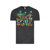 Vintage Black true love Vintage Tee - texasbilliewilder