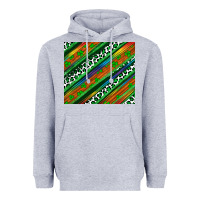 Heather Grey st patricks day leopard rainbow Heavyweight Hoodie - Artiststas
