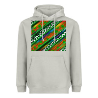 St Patricks Day Leopard Rainbow Heavyweight Hoodie | Teevron