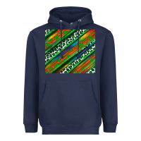 Navy st patricks day leopard rainbow Heavyweight Hoodie - Artiststas