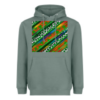 Sage st patricks day leopard rainbow Heavyweight Hoodie - Artiststas
