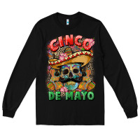 Black cinco de mayo (1) Long Sleeve Tee - CTS Tumbler Store