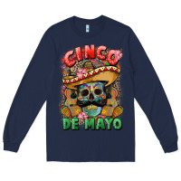 Navy cinco de mayo (1) Long Sleeve Tee - CTS Tumbler Store