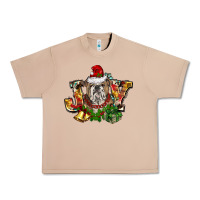 Christmas Joy English Bulldog Urban Heavy Tee | Teevron