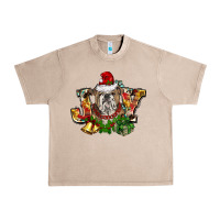 French Oak Christmas joy english bulldog Urban Heavy Tee - BarkalooDesign