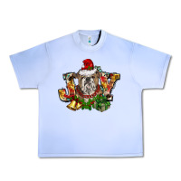 Grape Ice Christmas joy english bulldog Urban Heavy Tee - BarkalooDesign