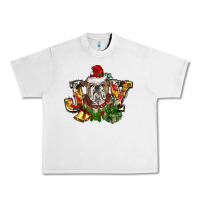 Lunar Rock Christmas joy english bulldog Urban Heavy Tee - BarkalooDesign