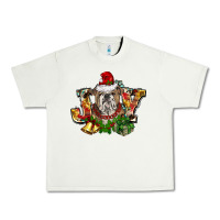 Pistachio Christmas joy english bulldog Urban Heavy Tee - BarkalooDesign