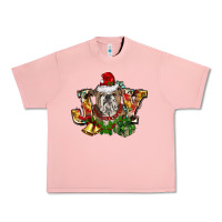 Salmon Christmas joy english bulldog Urban Heavy Tee - BarkalooDesign