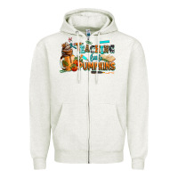 Oatmeal Heather teaching little pumpkins Zipper Hoodie - AdoDesignShop