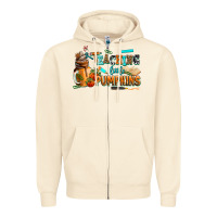 Sandshell teaching little pumpkins Zipper Hoodie - AdoDesignShop