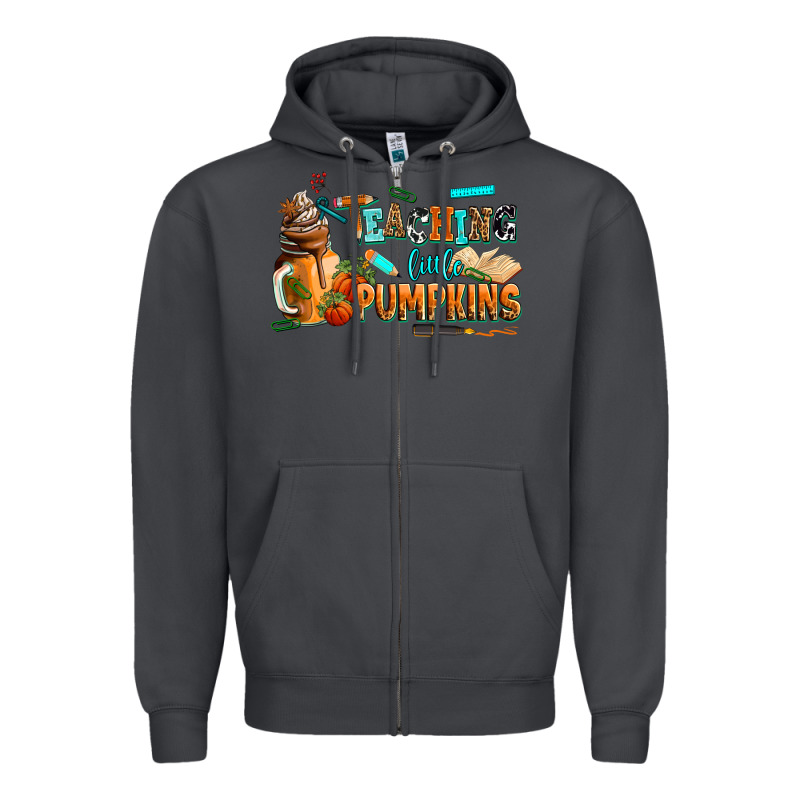 Teaching Little Pumpkins Zipper Hoodie by AdoDesignShop | Teevron