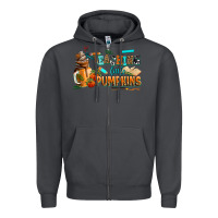 Smoke teaching little pumpkins Zipper Hoodie - AdoDesignShop