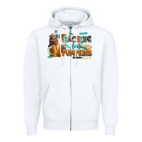 White teaching little pumpkins Zipper Hoodie - AdoDesignShop