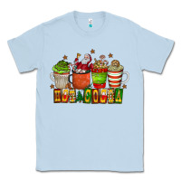 Dusty Blue hot cocoa Classic Tee - CowhideDigitalArt