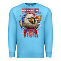 Ocean Blue freedom born free tour 1776 Premium Sweatshirt - NancyCooperArtShop