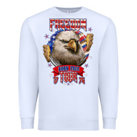 White freedom born free tour 1776 Premium Sweatshirt - NancyCooperArtShop