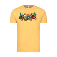 Vintage Mustard Christmas teacher Vintage Tee - Zillion Design Studio